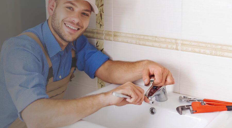 Faucet cartridge replacement in Badger, IA